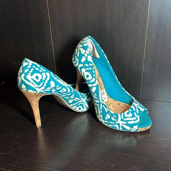 Christian Soriano Payless Peep Toe Heels size 5 1/2 - Picture 8 of 12